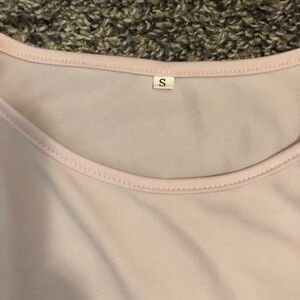 Pink tight long sleeve size small